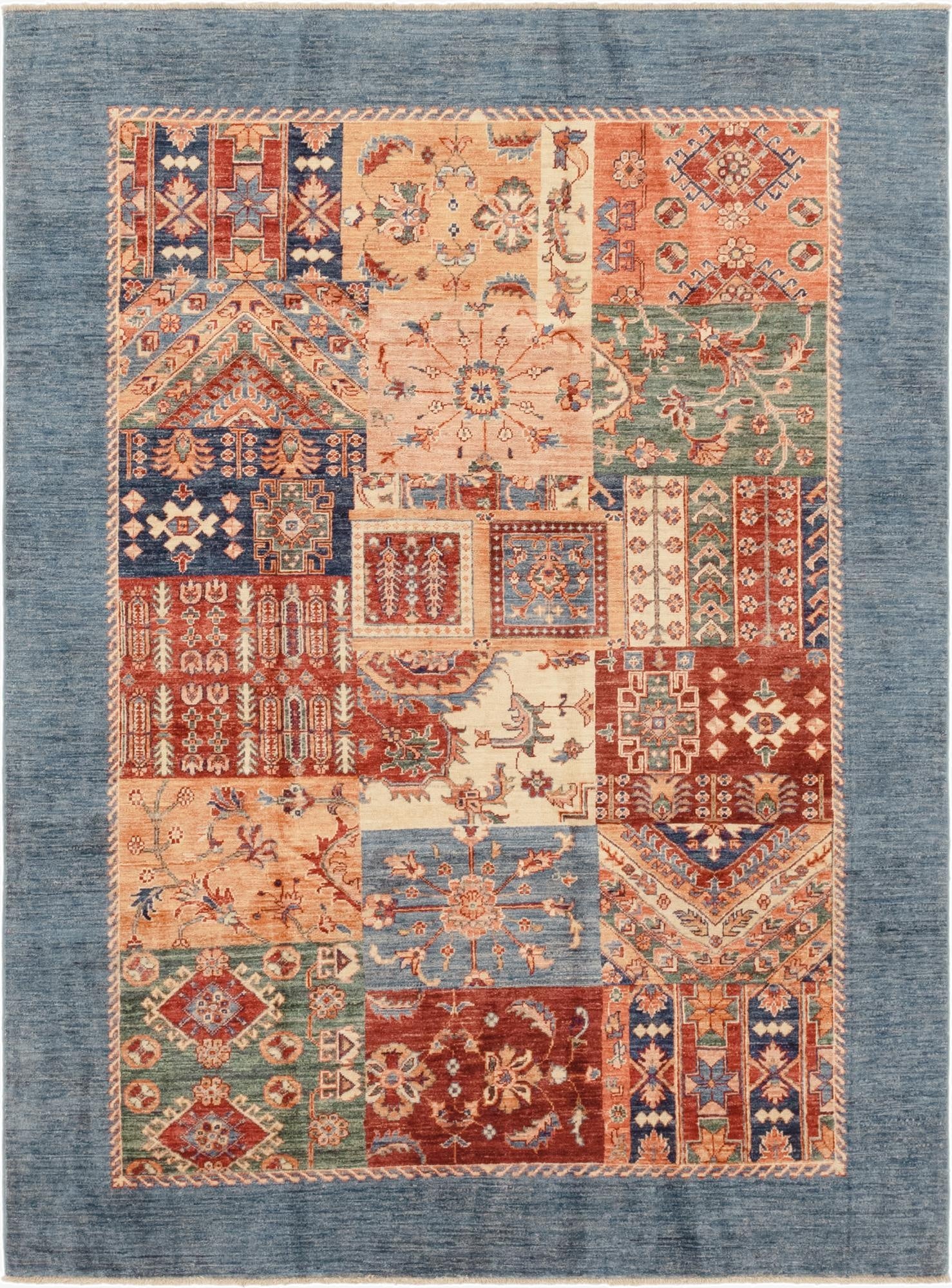 5' 8 x 7' 9  Hand Knotted Ariana Ziegler Rug
