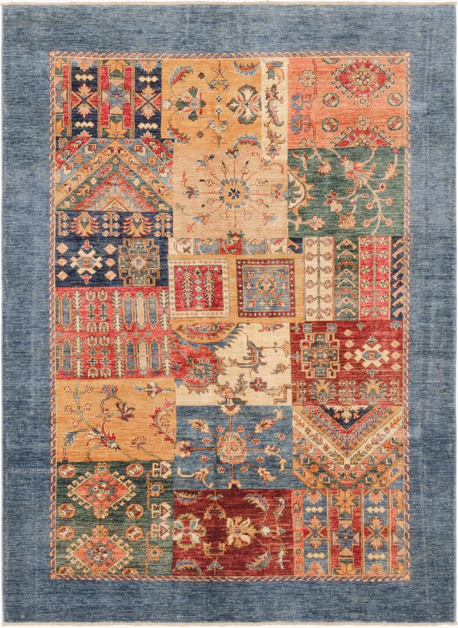 5' 8 x 7' 10  Hand Knotted Ariana Ziegler Rug