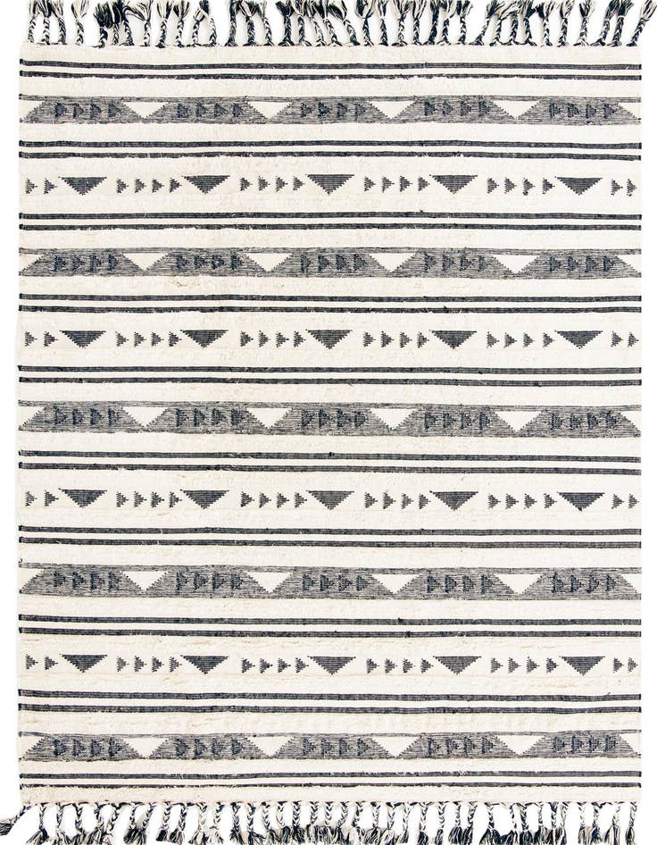 Detail image of 9' x 12' Hand Woven Arizona Wool Rug