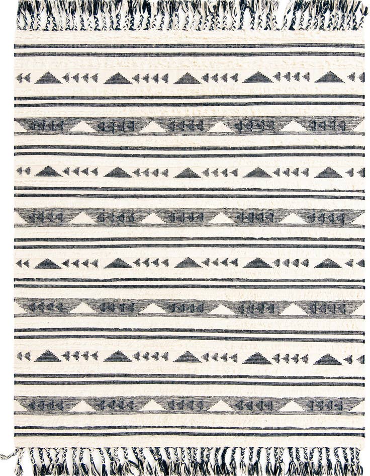 Detail image of 8' x 11' Hand Woven Arizona Wool Rug