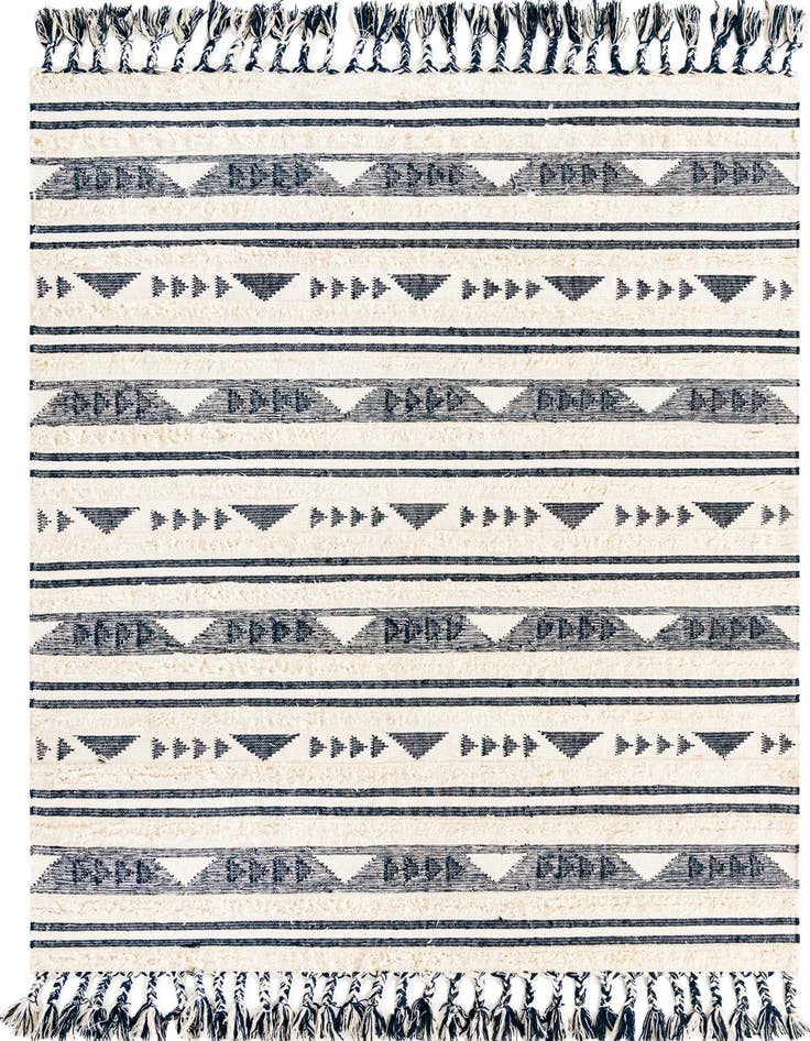 Detail image of 8' x 10' Hand Woven Arizona Wool Rug