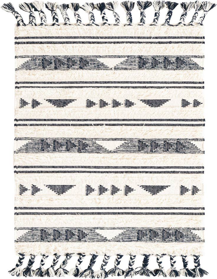 Detail image of 3' 3 x 5' 1 Hand Woven Arizona Wool Rug