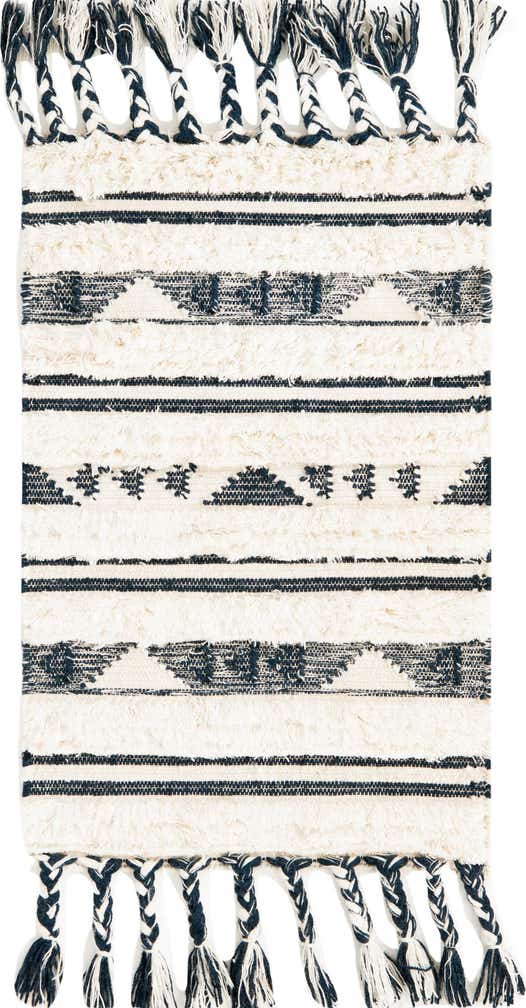 60cm x 95cm Handgewebt Arizona Wolle Teppich