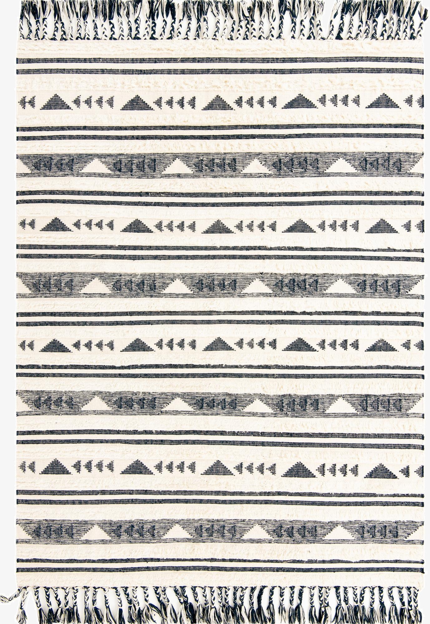 8' x 11'  Hand Woven Arizona Wool Rug