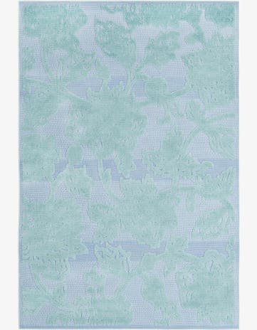 Navy Blue Easy-Clean Aruba Indoor / Outdoor Rug