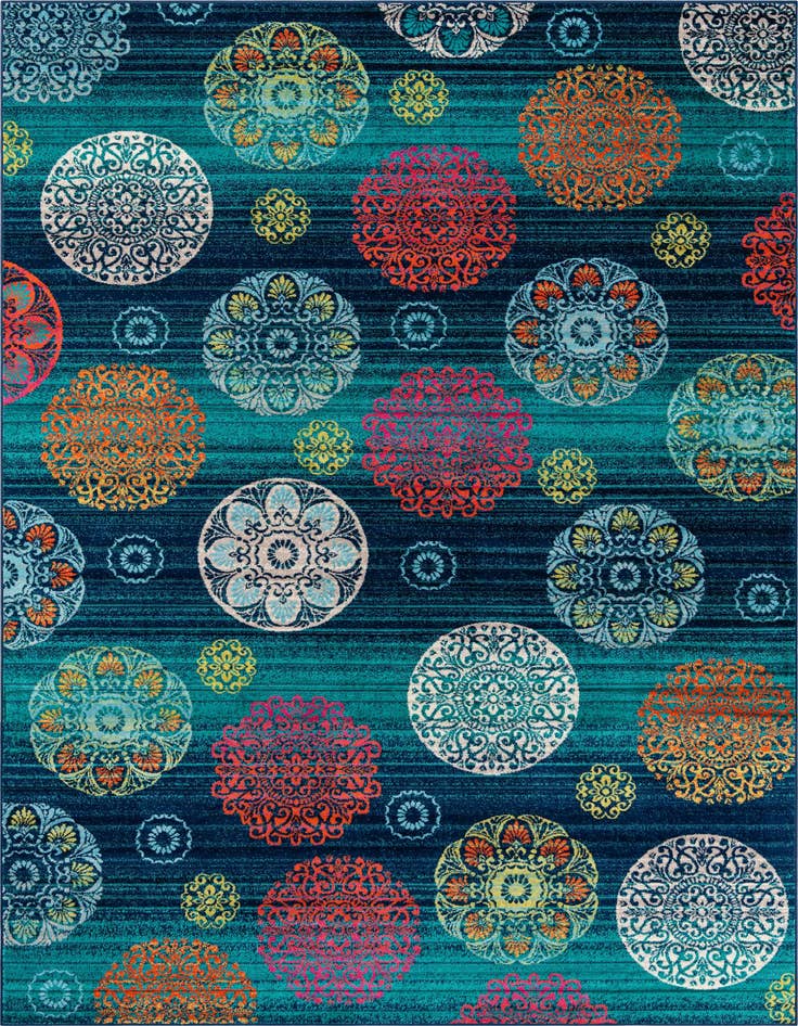 Detail image of 10' x 14' Azalea Rug