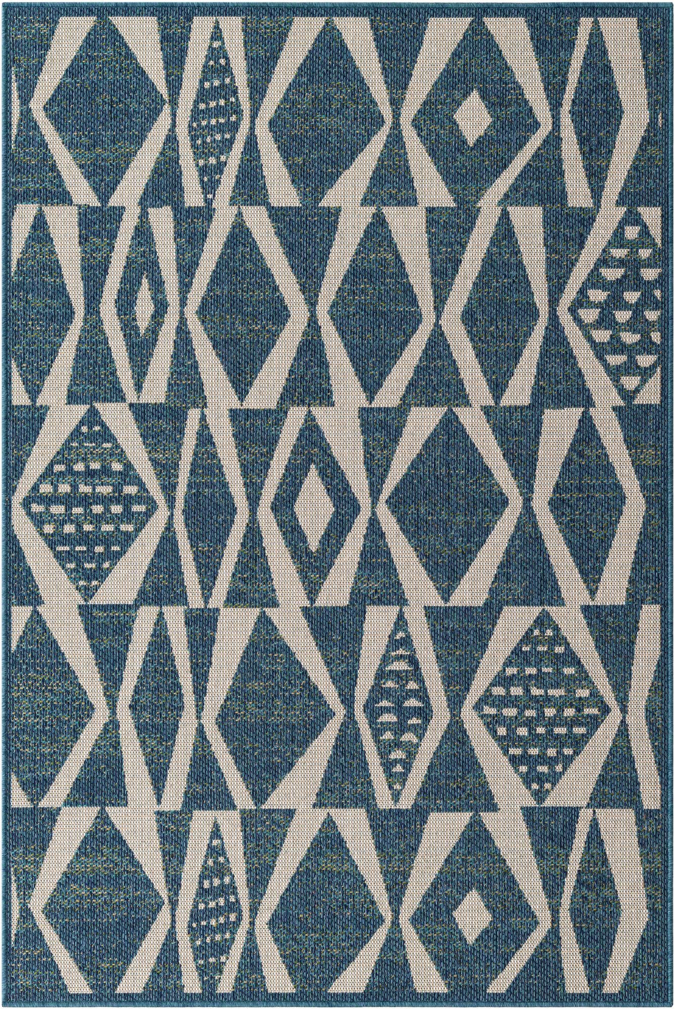 5' 2 x 7' 7 Easy-Clean Baja Indoor / Outdoor Rug