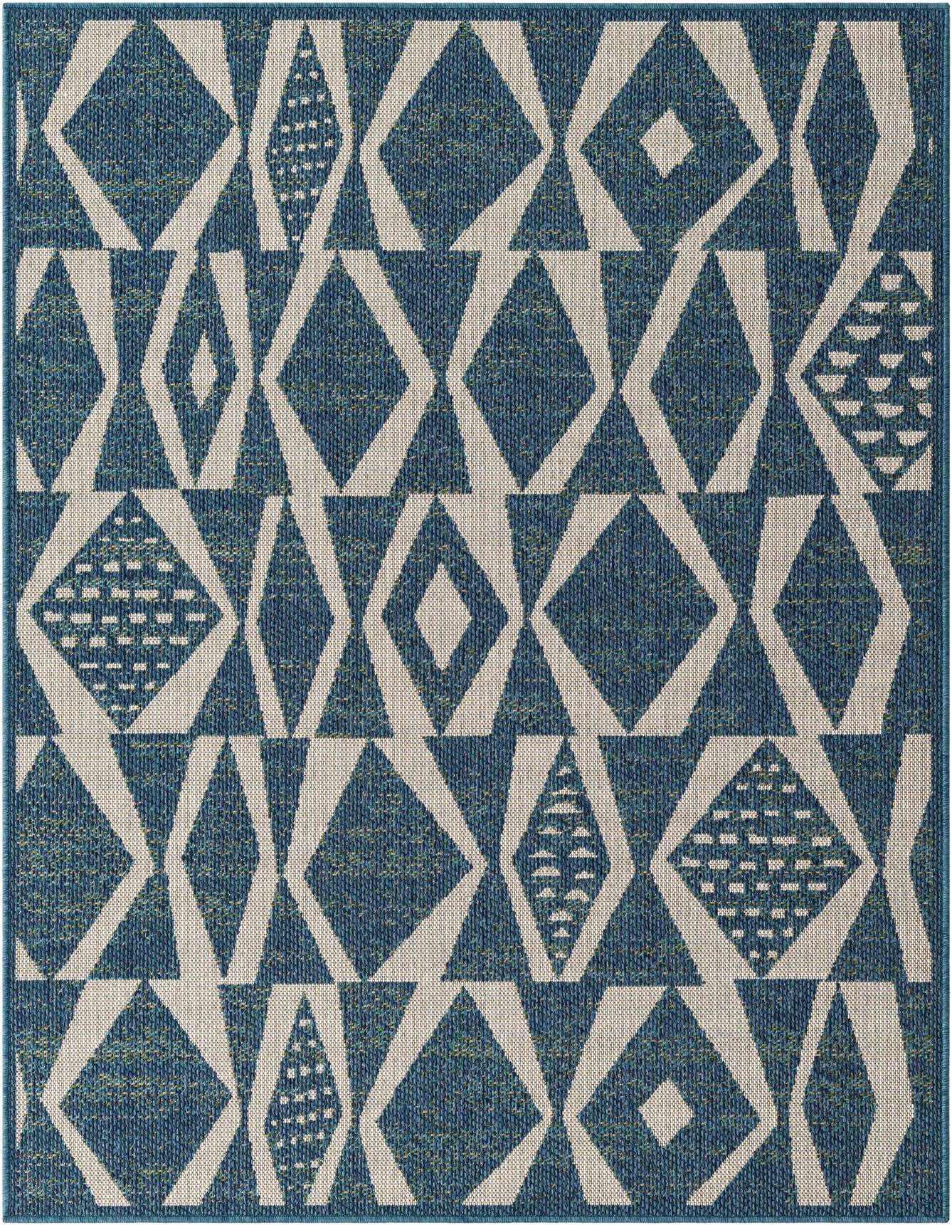 5' 2 x 7' 7 Easy-Clean Baja Indoor / Outdoor Rug