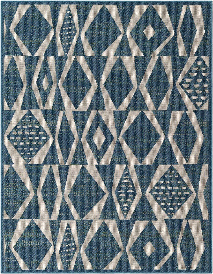 Detail image of 5' 2 x 7' 7 Easy-Clean Baja Indoor / Outdoor Rug