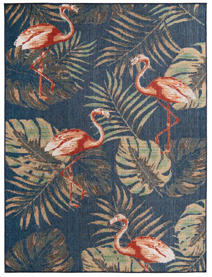 Detail image of 7' 10 x 10' Easy-Clean Baja Indoor / Outdoor Rug