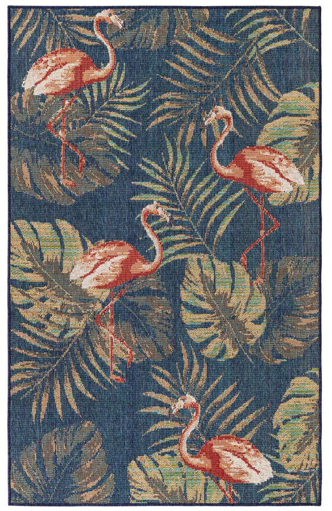 5' 3 x 7' 7 Easy-Clean Baja Indoor / Outdoor Rug