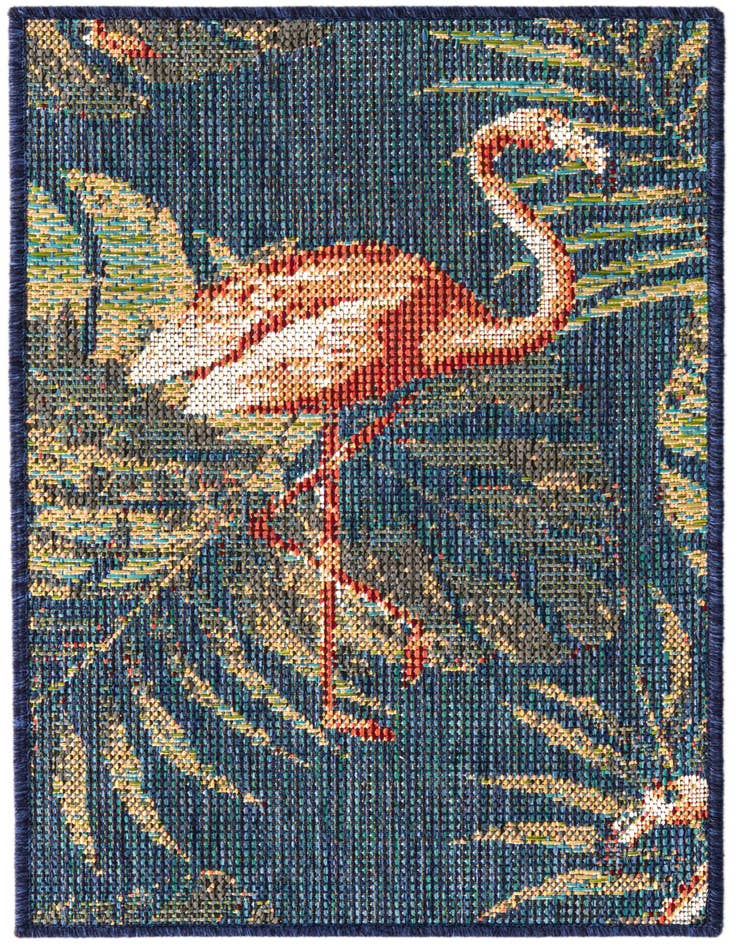 Detail image of 2' x 3' Easy-Clean Baja Indoor / Outdoor Rug