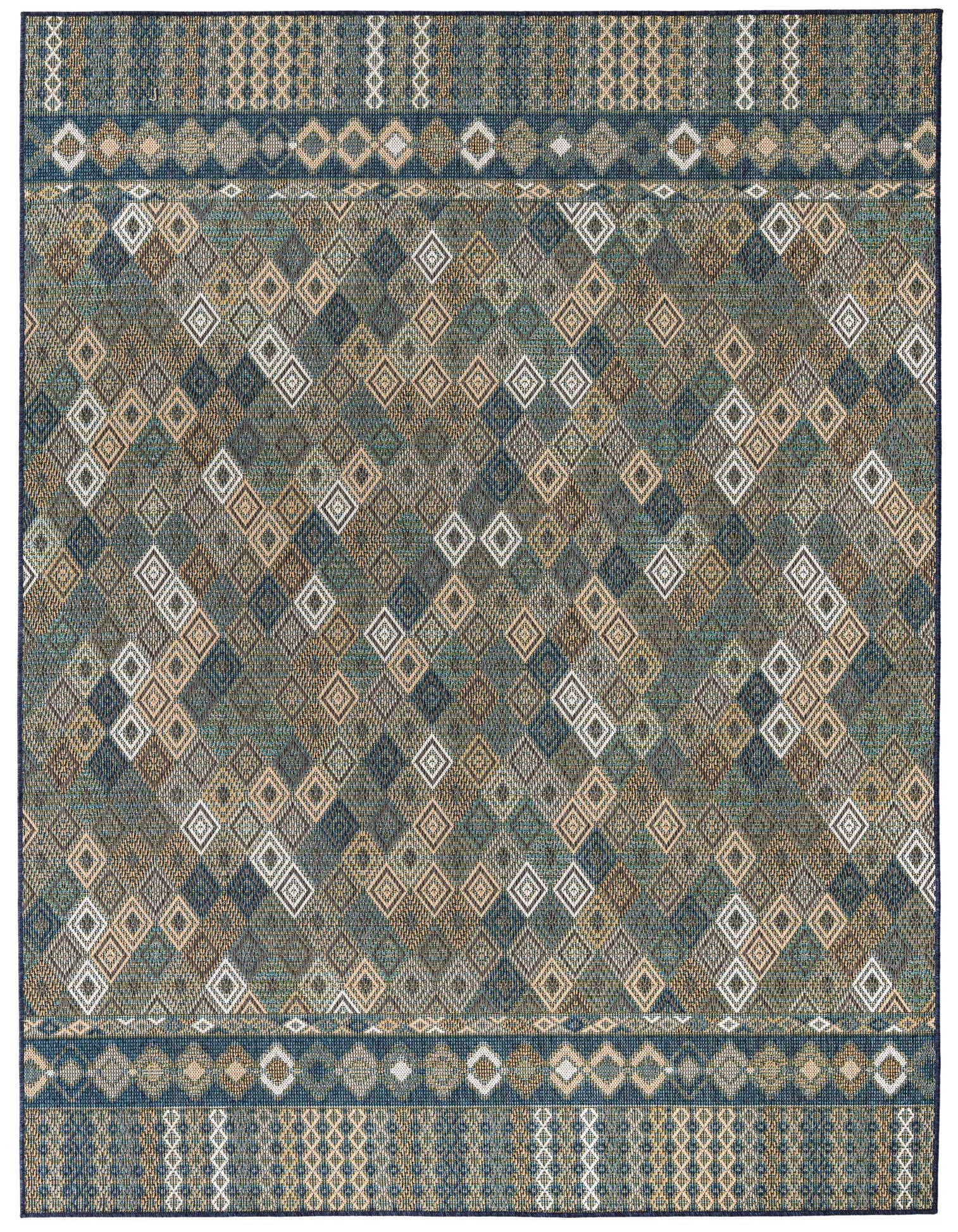 7' 10 x 10' Easy-Clean Baja Indoor / Outdoor Rug