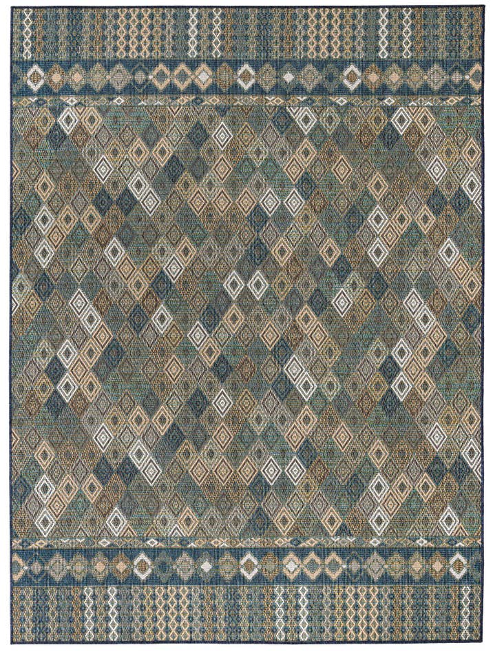 Detail image of 7' 10 x 10' Easy-Clean Baja Indoor / Outdoor Rug