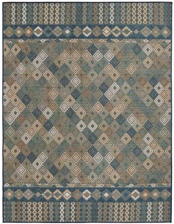Detail image of 6' x 9' Easy-Clean Baja Indoor / Outdoor Rug