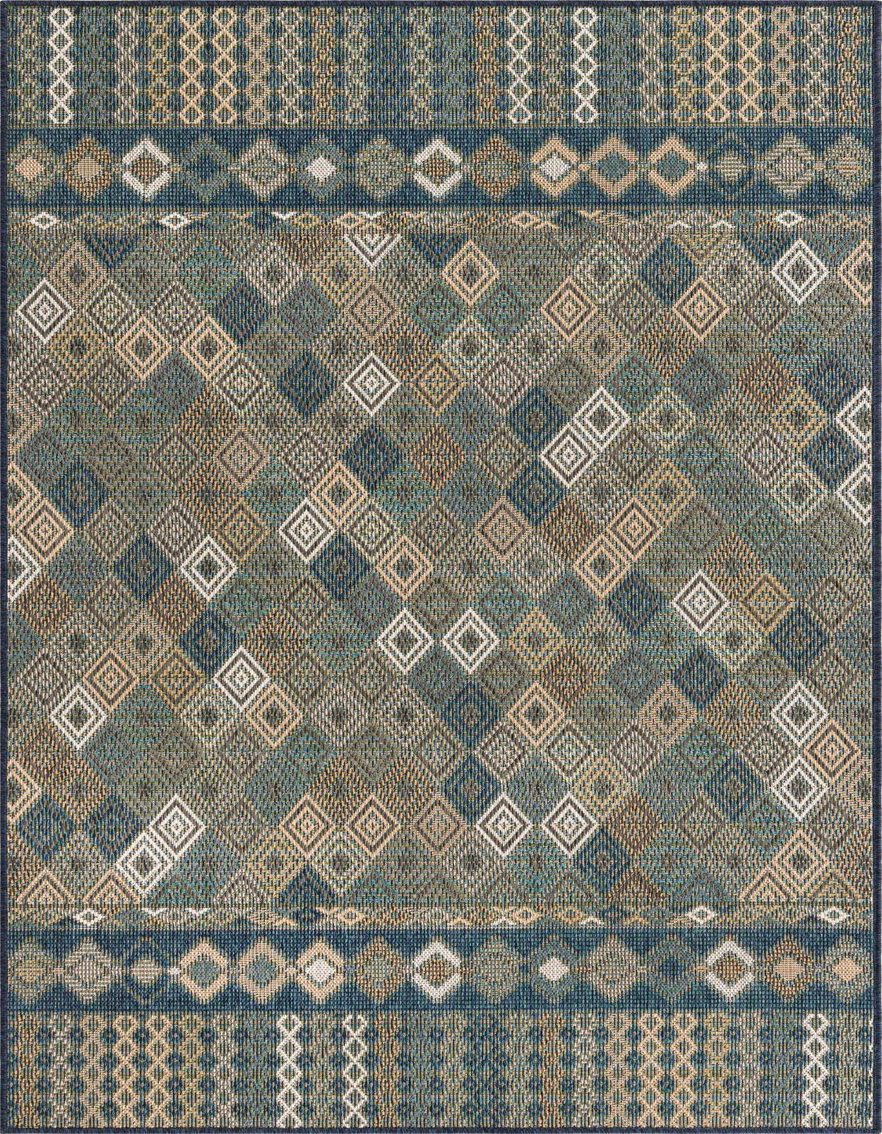 5' 3 x 7' 7 Easy-Clean Baja Indoor / Outdoor Rug