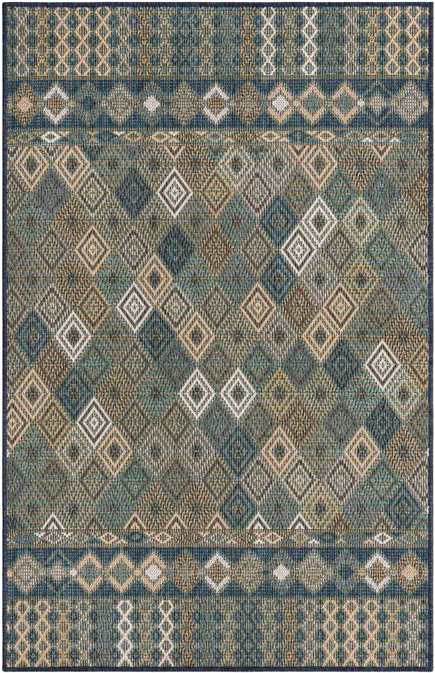 Detail image of 4' x 6' Easy-Clean Baja Indoor / Outdoor Rug