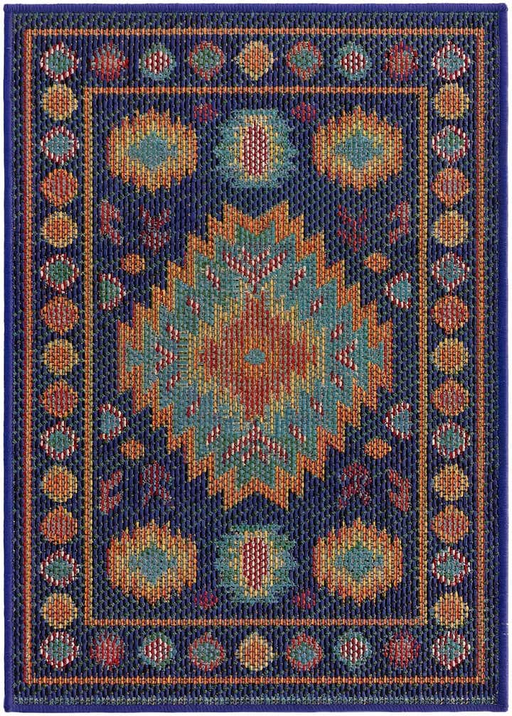 2' x 3' 1 Easy-Clean Baja Indoor / Outdoor Rug