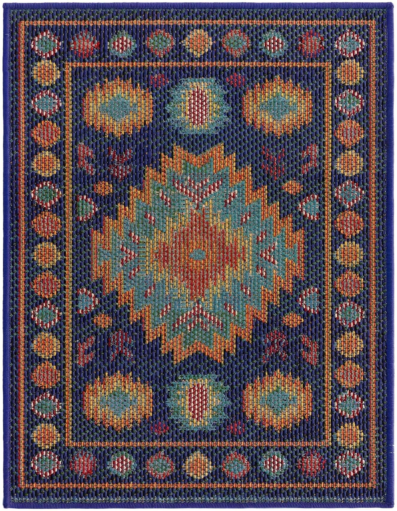 2' x 3' 1 Easy-Clean Baja Indoor / Outdoor Rug