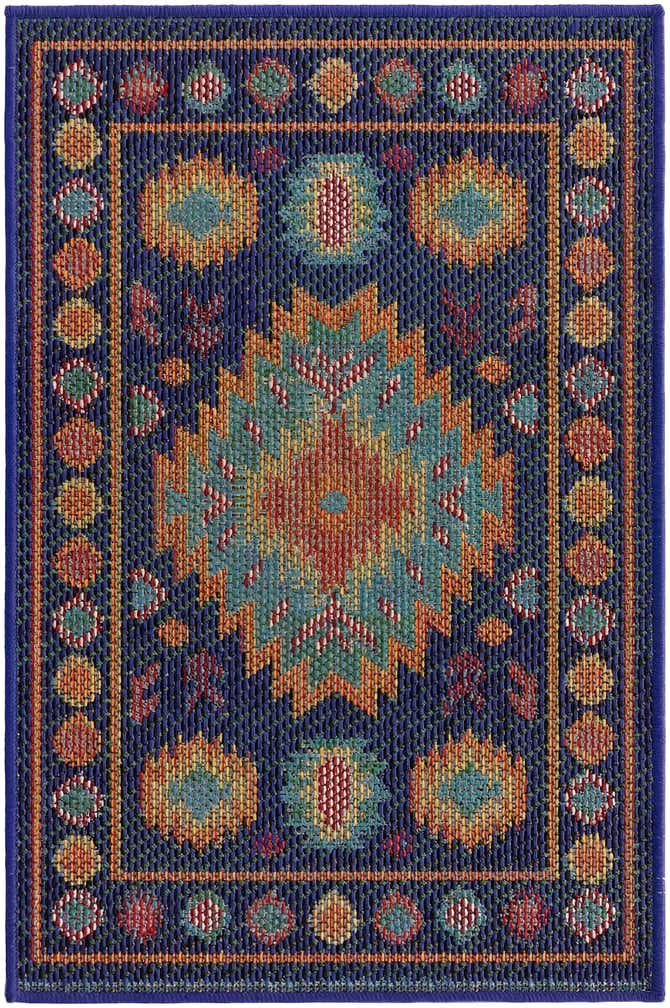 2' x 3' 1 Easy-Clean Baja Indoor / Outdoor Rug