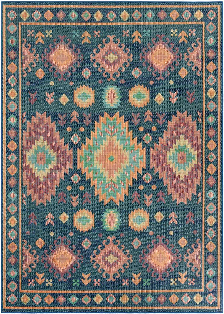 7' 10 x 10' Easy-Clean Baja Indoor / Outdoor Rug