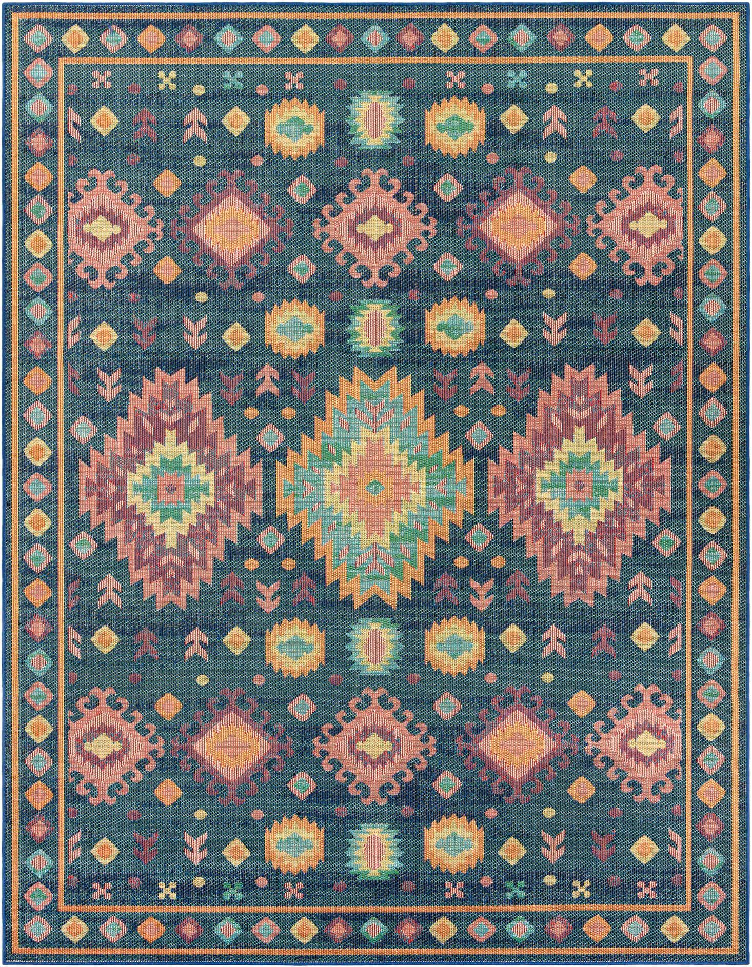 9' x 12' Easy-Clean Baja Indoor / Outdoor Rug