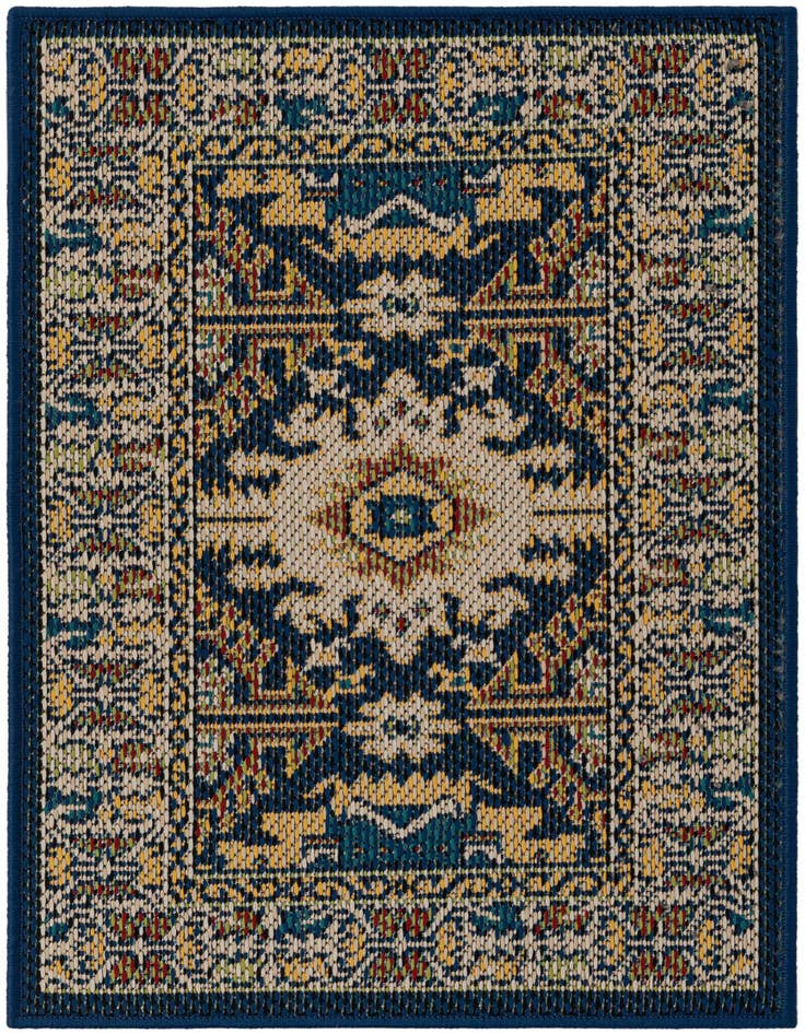Detail image of 2' x 3' Easy-Clean Baja Indoor / Outdoor Rug