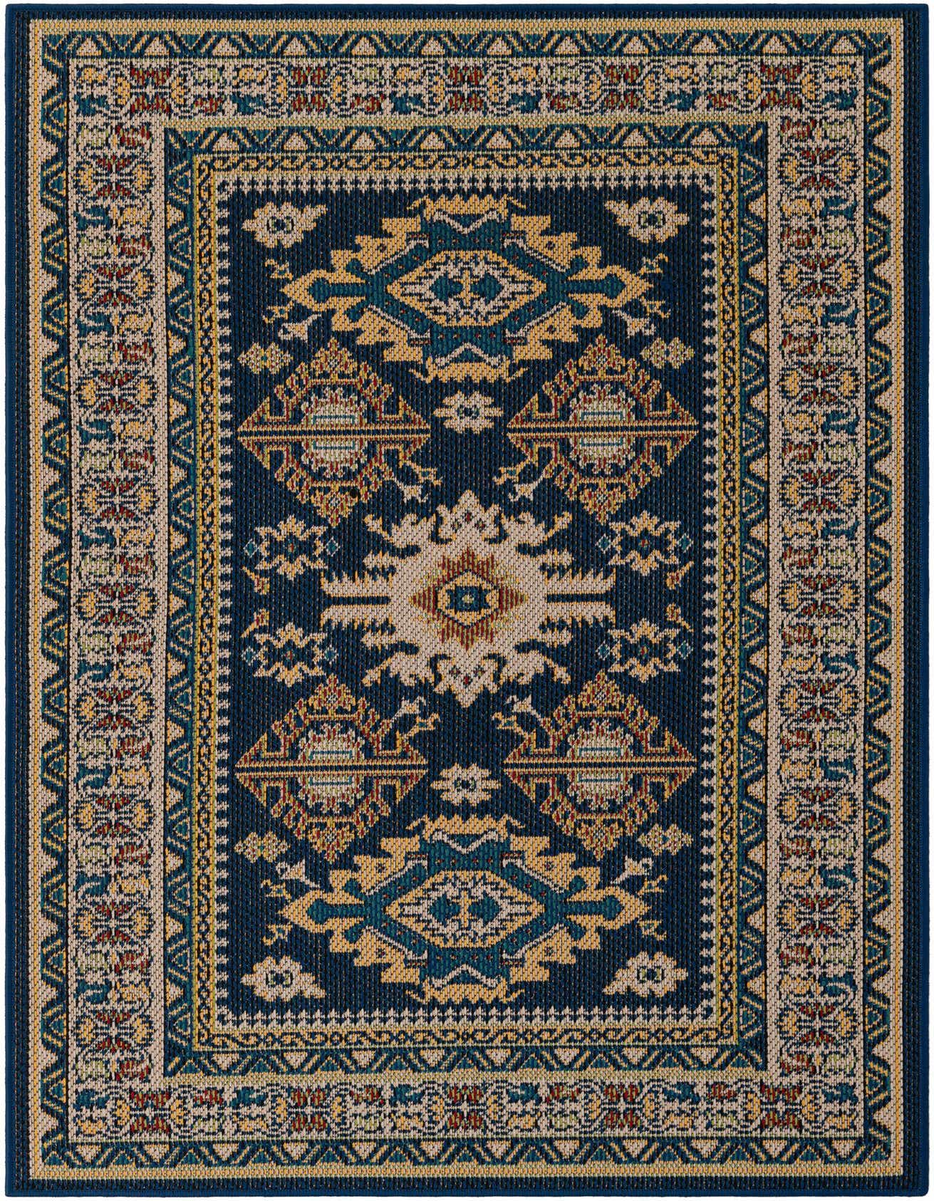 4' x 6' Easy-Clean Baja Indoor / Outdoor Rug