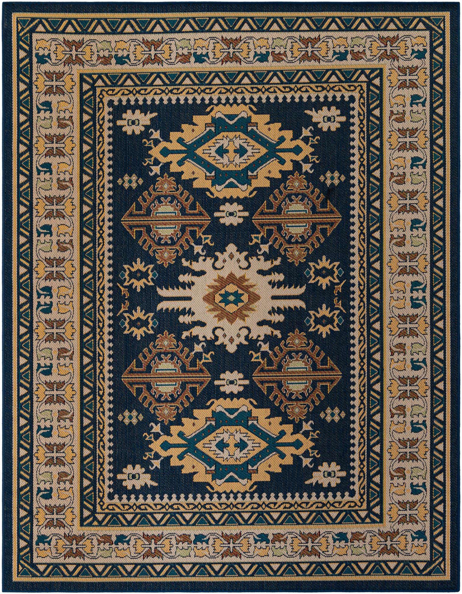7' 10 x 10' Easy-Clean Baja Indoor / Outdoor Rug