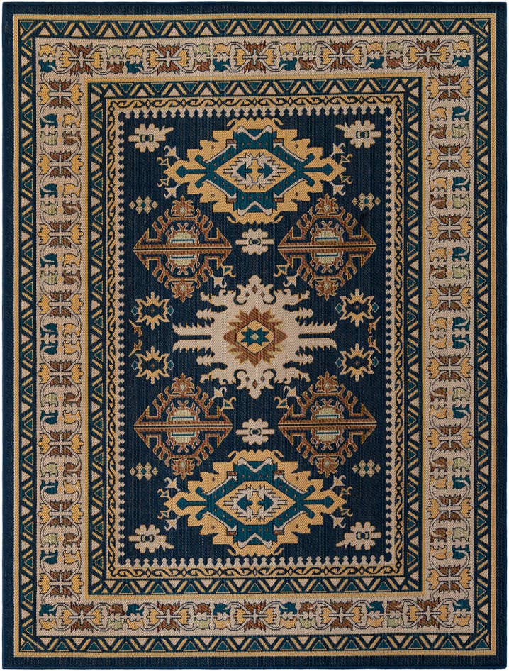 Detail image of 7' 10 x 10' Easy-Clean Baja Indoor / Outdoor Rug
