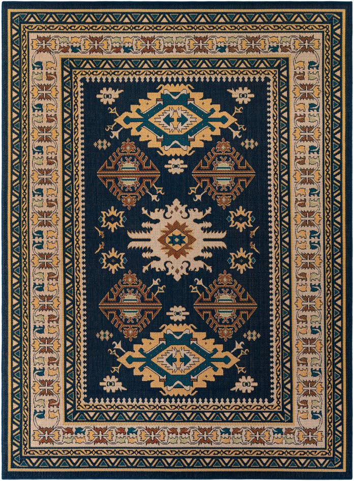 Detail image of 9' x 12' Easy-Clean Baja Indoor / Outdoor Rug