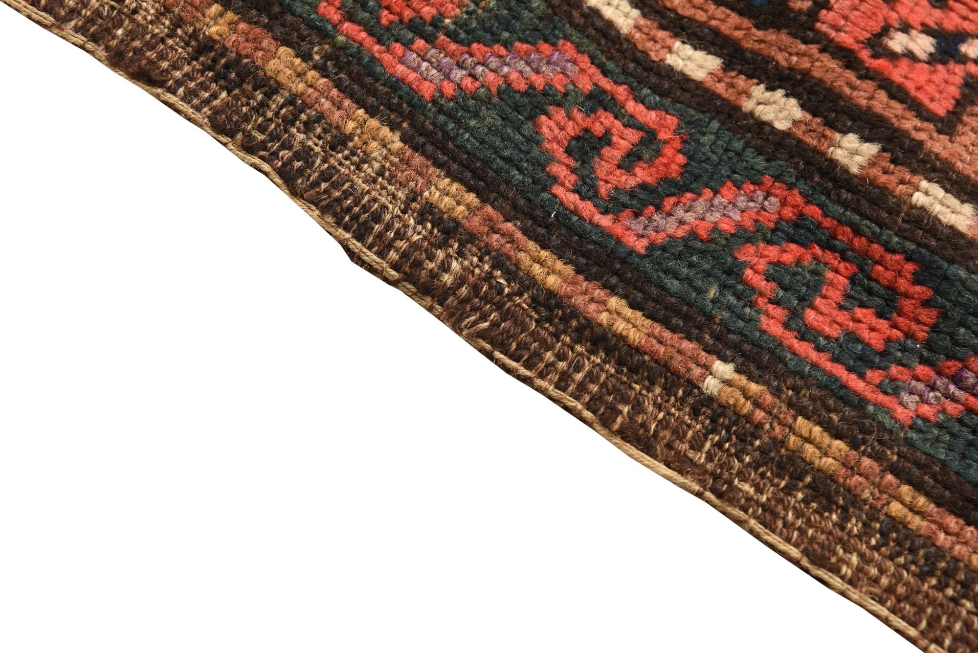 3' 5 x 6' 8 Hand Knotted Bakhtiar Persian Wool Rug