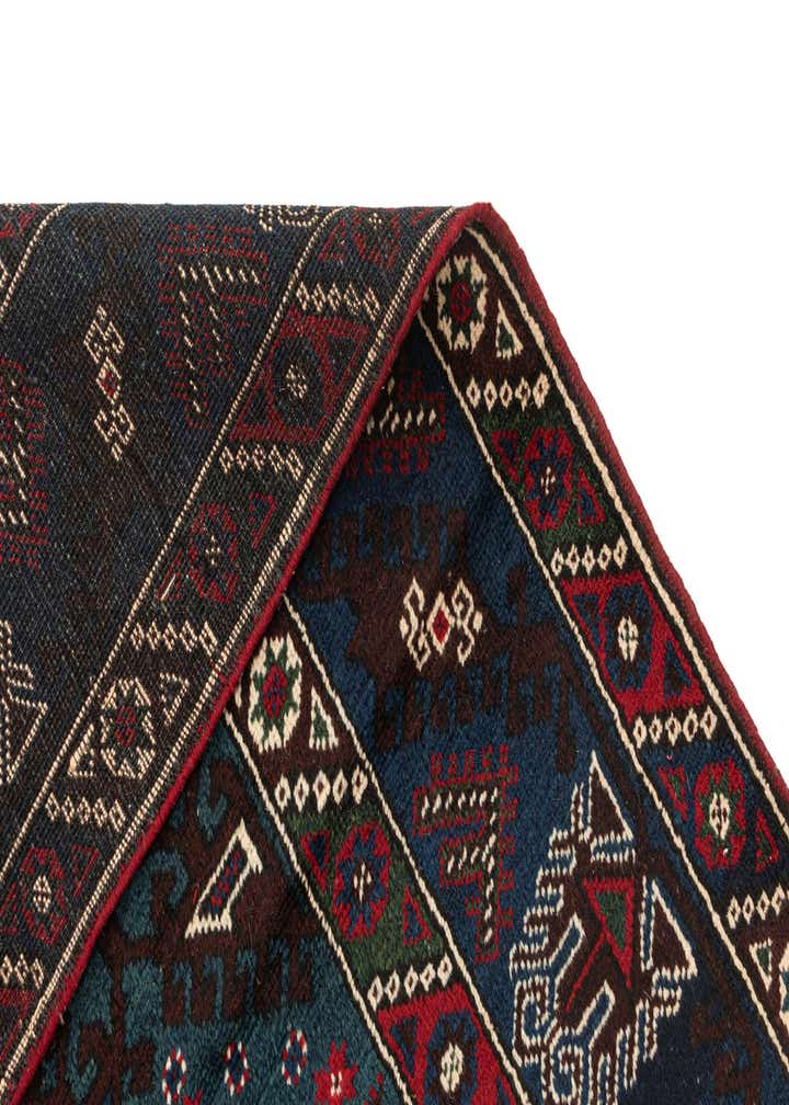 4' 1 x 6' 3 Hand Knotted Balouch Wool Rug