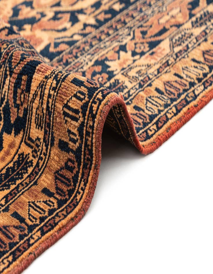 Detail image of 3' 2 x 4' 7  Hand Knotted Balouch Oriental Wool Rug