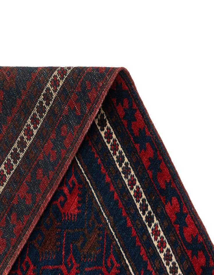 Detail image of 2' 6 x 4' 5  Hand Knotted Balouch Wool Rug