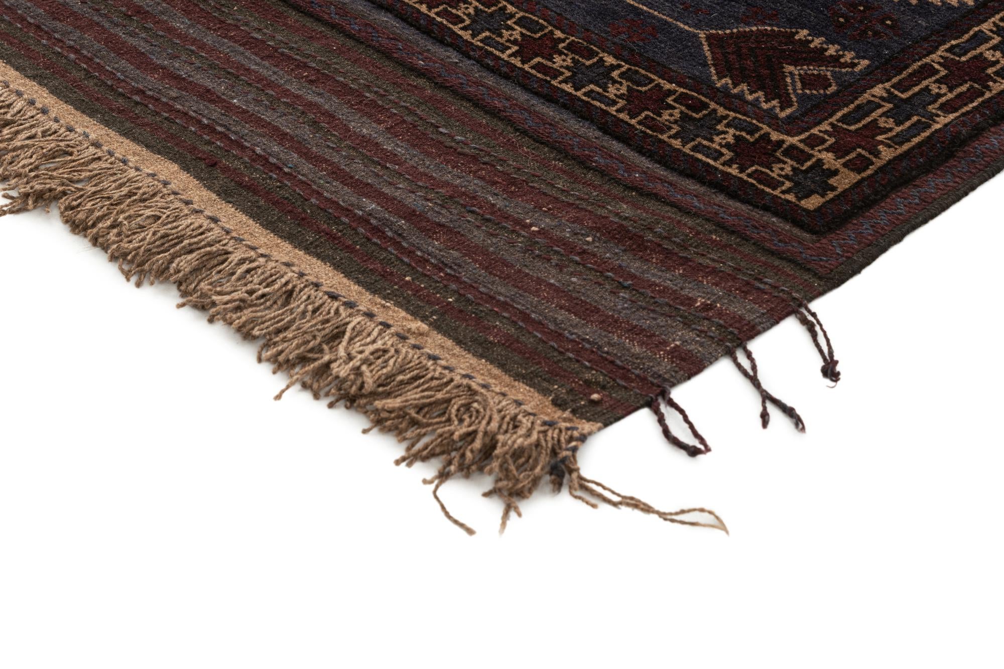2' 9 x 5' Hand Knotted Balouch Oriental Wool Rug