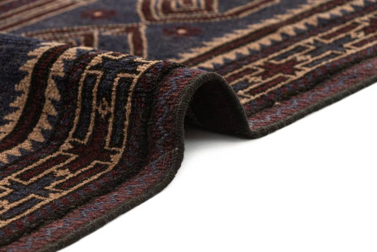 Detail image of 2' 9 x 5' Hand Knotted Balouch Oriental Wool Rug