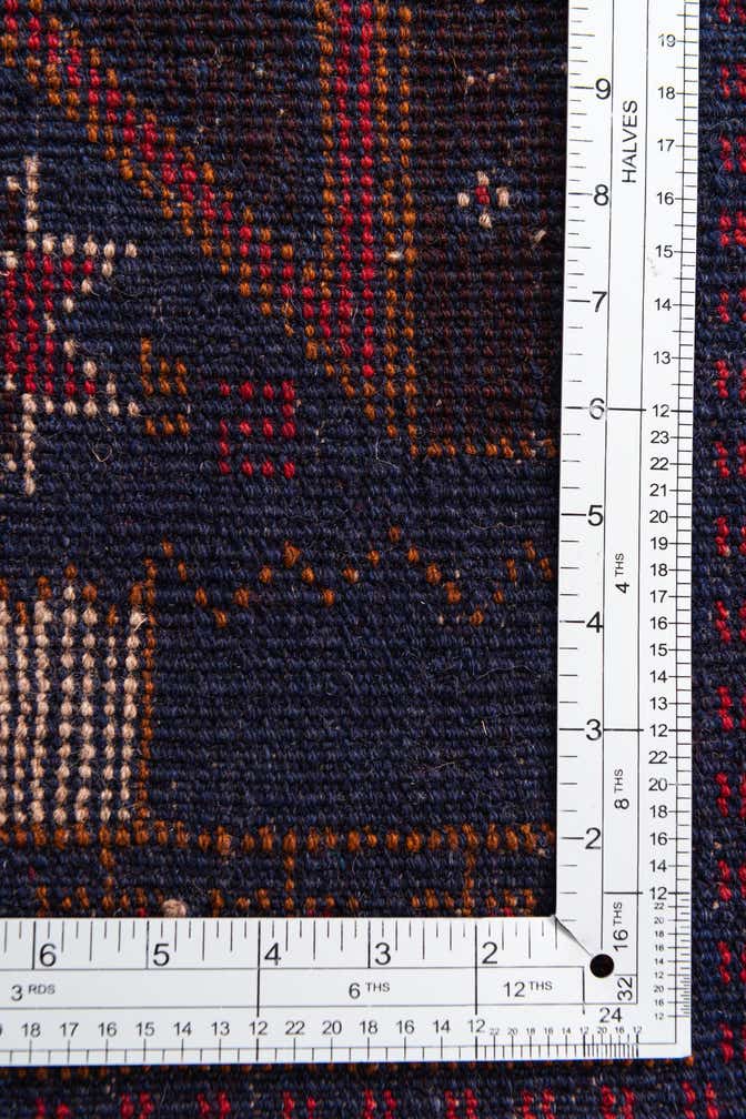 2' 9 x 4' 8 Hand Knotted Balouch Persian Wool Rug