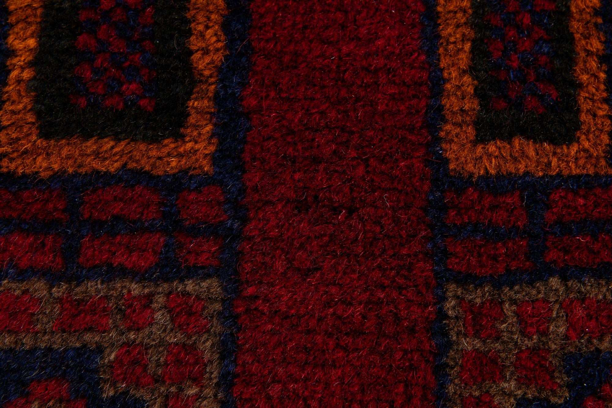 2' 10 x 4' 7 Hand Knotted Balouch Persian Wool Rug