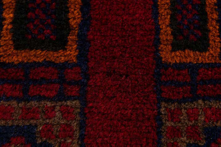 2' 10 x 4' 7 Hand Knotted Balouch Persian Wool Rug