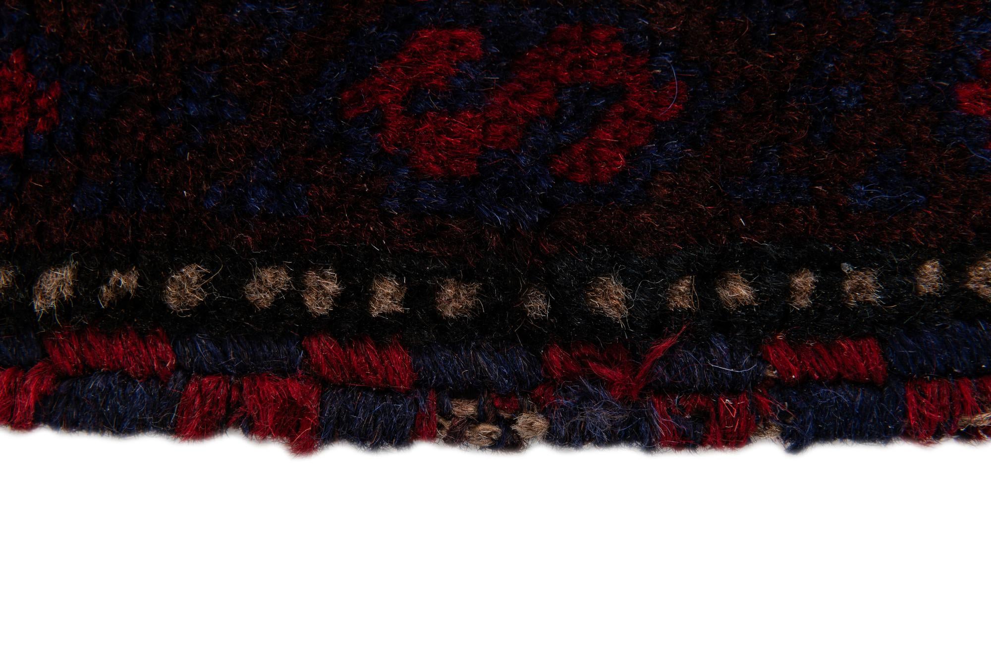 2' 10 x 4' 7 Hand Knotted Balouch Persian Wool Rug