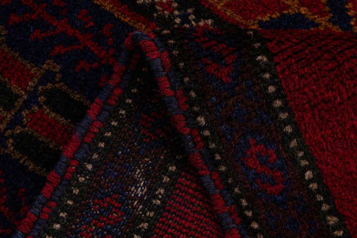 2' 10 x 4' 7 Hand Knotted Balouch Persian Wool Rug