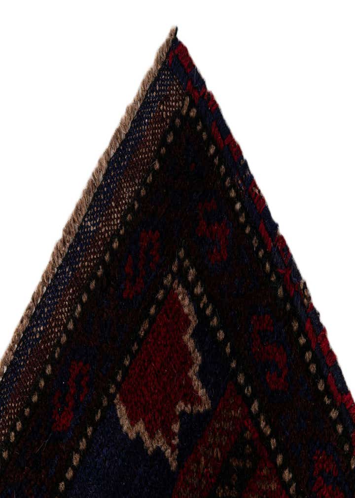 2' 10 x 4' 7 Hand Knotted Balouch Persian Wool Rug