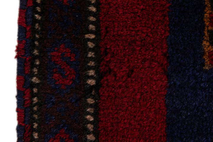 2' 10 x 4' 7 Hand Knotted Balouch Persian Wool Rug