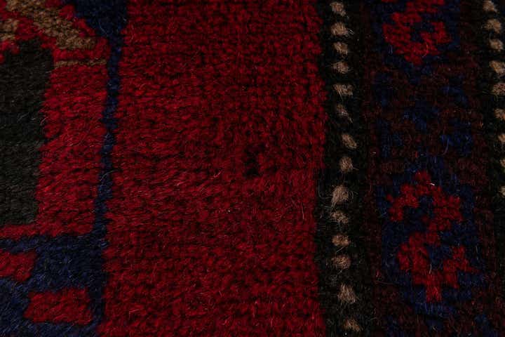 2' 10 x 4' 7 Hand Knotted Balouch Persian Wool Rug