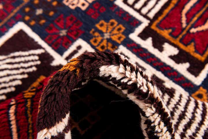 2' 10 x 4' 5 Hand Knotted Balouch Persian Wool Rug