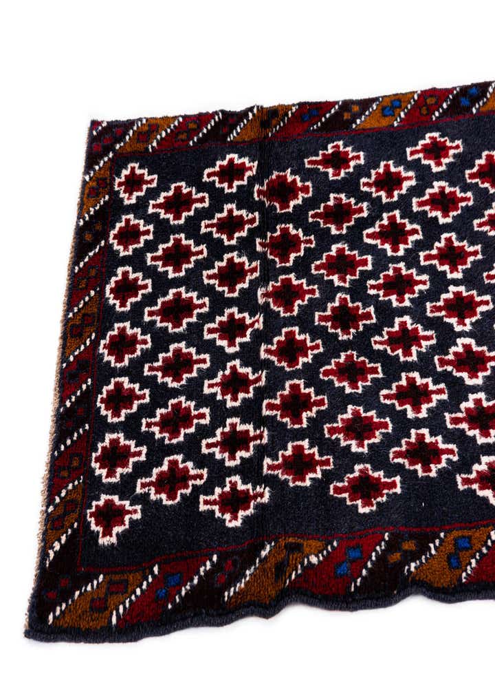 2' 10 x 4' 5 Hand Knotted Balouch Persian Wool Rug