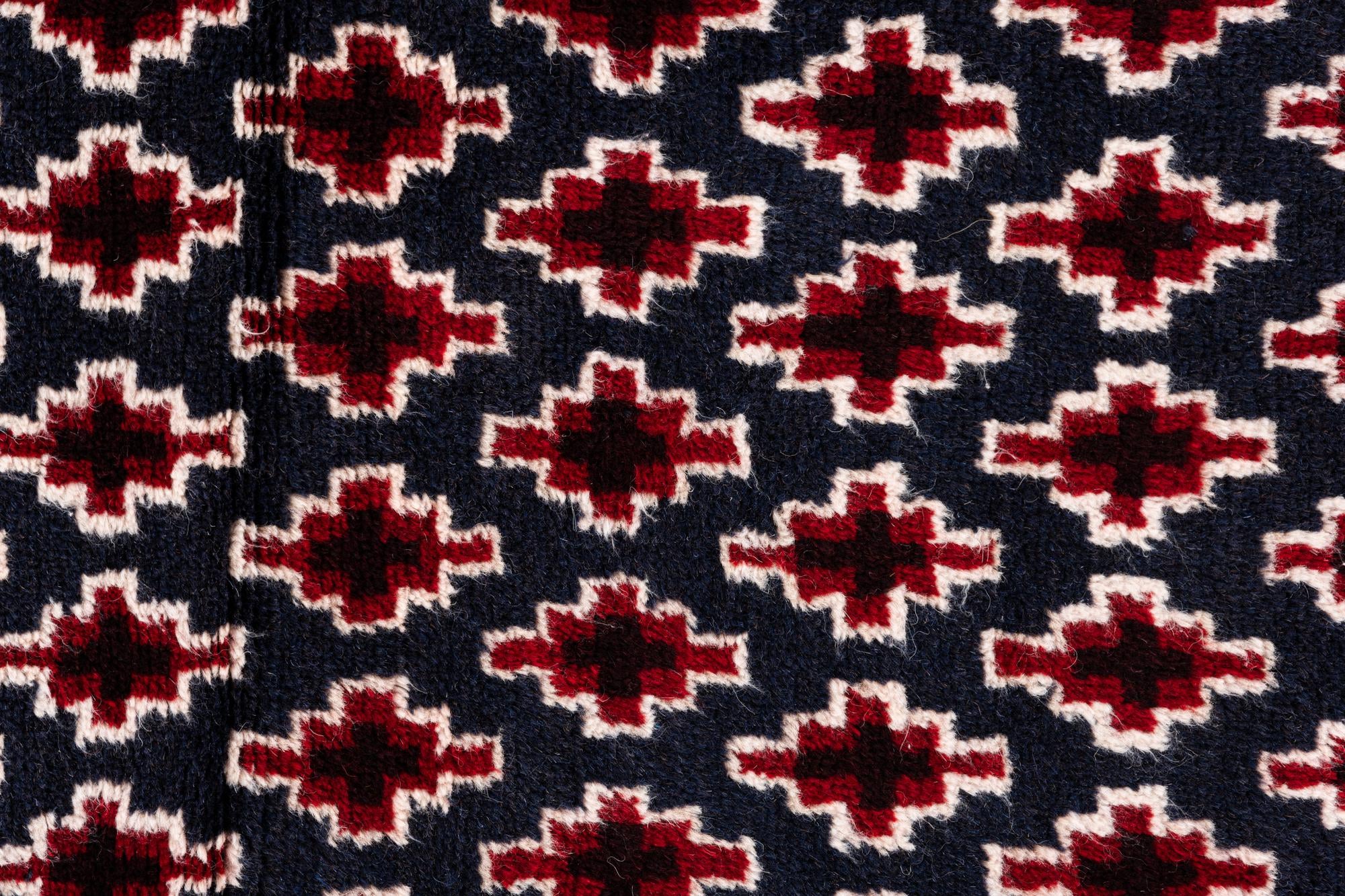 2' 10 x 4' 5 Hand Knotted Balouch Persian Wool Rug