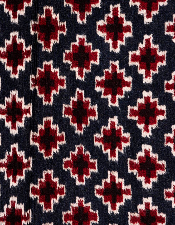 Detail image of 2' 10 x 4' 5 Hand Knotted Balouch Persian Wool Rug