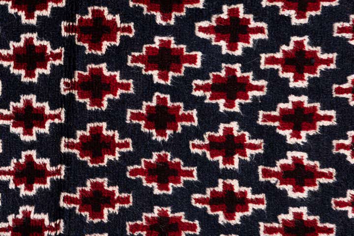 2' 10 x 4' 5 Hand Knotted Balouch Persian Wool Rug